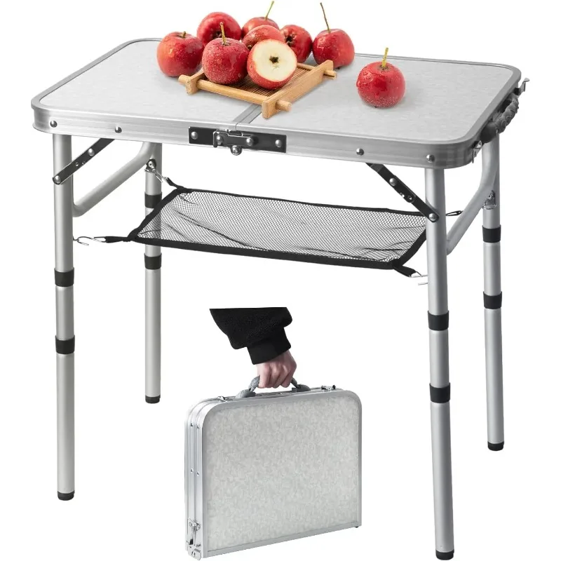 Lightweight Aluminum Camping Table 2FT Foldable Picnic Table Adjustable Height Portable
Lightweight Aluminum Camping Table 2FT Foldable Picnic Table Adjustable Height Portable