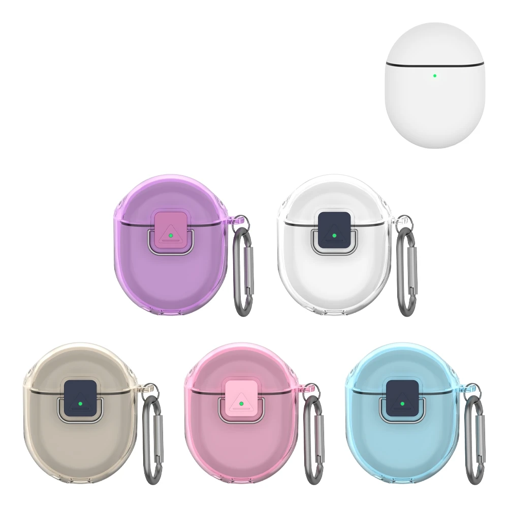 for Google Pixel Buds Pro 2 TPU Protective Cover with Hook Full Protection Hard Shell Case Transparent Blue Purple Pink
for Google Pixel Buds Pro 2 TPU Protective Cover with Hook Full Protection Hard Shell Case Transparent Blue Purple Pink