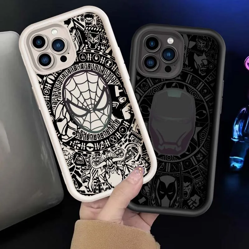 Marvel Spider Man For Apple iPhone 16 15 14 13 12 11 Pro Max Plus Eye Ladder Soft TPU Silicone Cover
Marvel Spider Man For Apple iPhone 16 15 14 13 12 11 Pro Max Plus Eye Ladder Soft TPU Silicone Cover