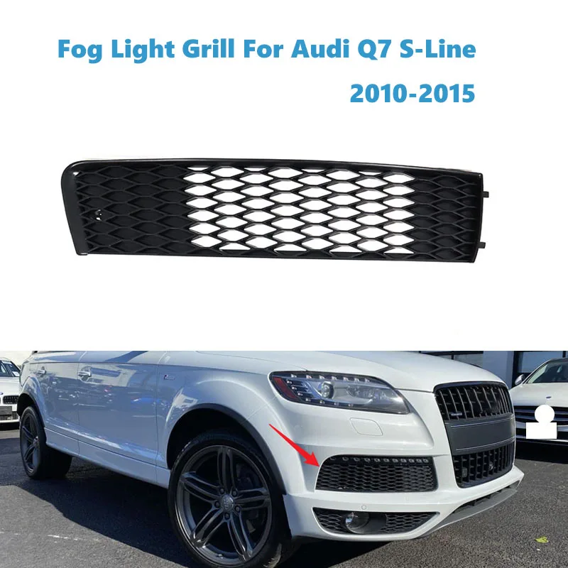 Pair Bumper Mesh Cover Trim Vent Fog Light Front Grill For Audi Q7 S-Line 2010-2015
Pair Bumper Mesh Cover Trim Vent Fog Light Front Grill For Audi Q7 S-Line 2010-2015