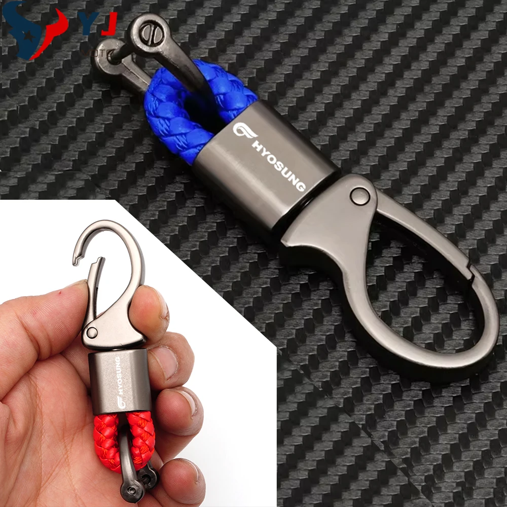 For HYOSUNG Aquila GV300S GV300 S GV 300 S 300S 125 GT 250 650R GTR Motorcycle Accessorie Braided Rope Keyring Metal Keychain
For HYOSUNG Aquila GV300S GV300 S GV 300 S 300S 125 GT 250 650R GTR Motorcycle Accessorie Braided Rope Keyring Metal Keychain