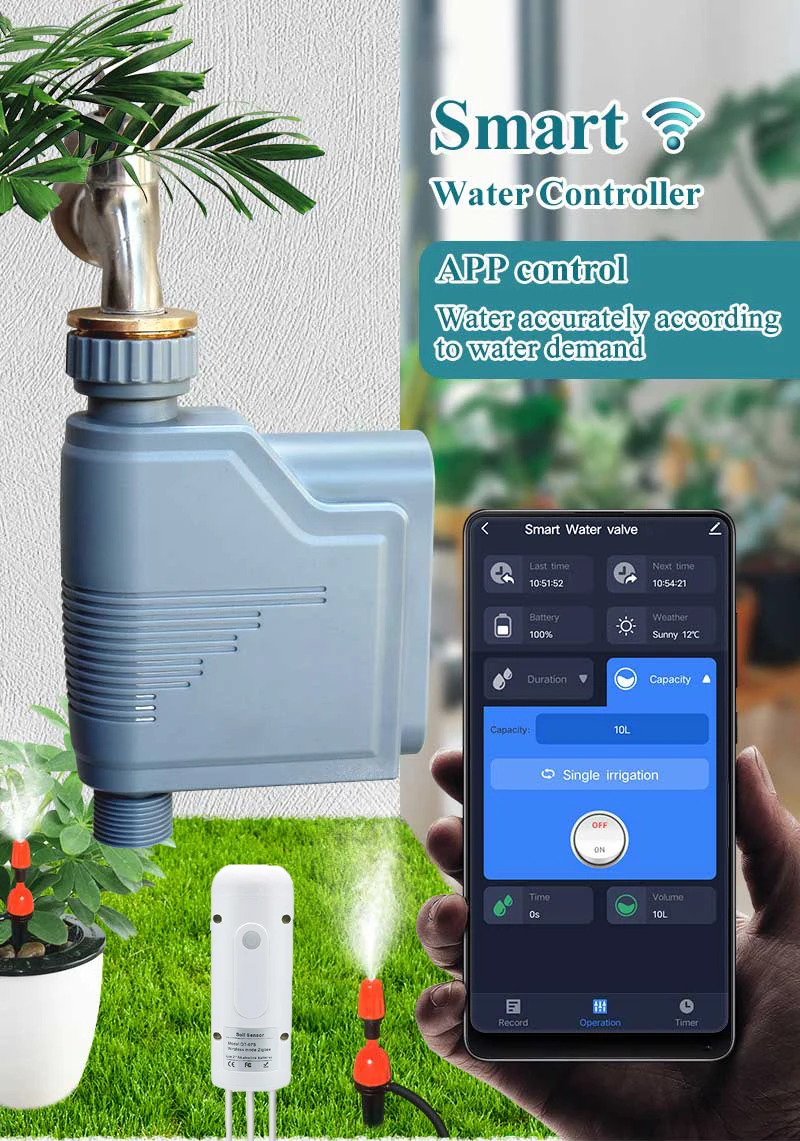 Zigbee садовый полив, умный спринклер, система капельного орошения, клапан, встроенный регистратор расхода воды, контроллер воды
Zigbee садовый полив, умный спринклер, система капельного орошения, клапан, встроенный регистратор расхода воды, контроллер воды