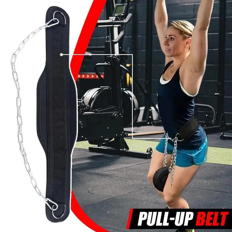 Weight Belt Dip Harness For Weightlifting With Steel Chain Heavy-Duty Strength Training Accessories For Pull-Up Powerlifting Bod
Weight Belt Dip Harness For Weightlifting With Steel Chain Heavy-Duty Strength Training Accessories For Pull-Up Powerlifting Bod