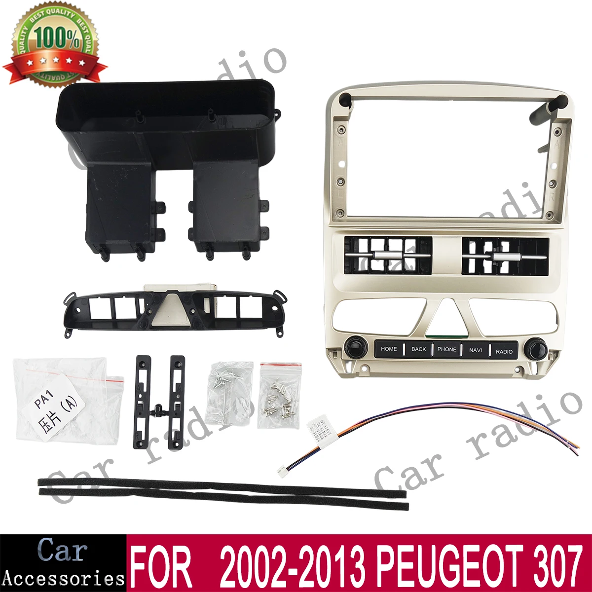For 2002-2013 PEUGEOT 307 12.3 Inch Car Radio Android Stereo Frame Player Head Unit Fascia Panel Dash Board Cover
For 2002-2013 PEUGEOT 307 12.3 Inch Car Radio Android Stereo Frame Player Head Unit Fascia Panel Dash Board Cover