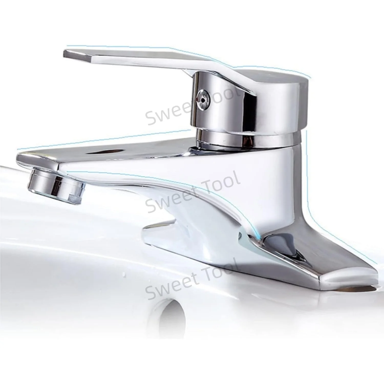 Sink Faucet Washbasin Water Mixer Single Handle Dual Hole Hot and Cold Water Mixer Tap Household Bathroom Basin Faucet
Sink Faucet Washbasin Water Mixer Single Handle Dual Hole Hot and Cold Water Mixer Tap Household Bathroom Basin Faucet