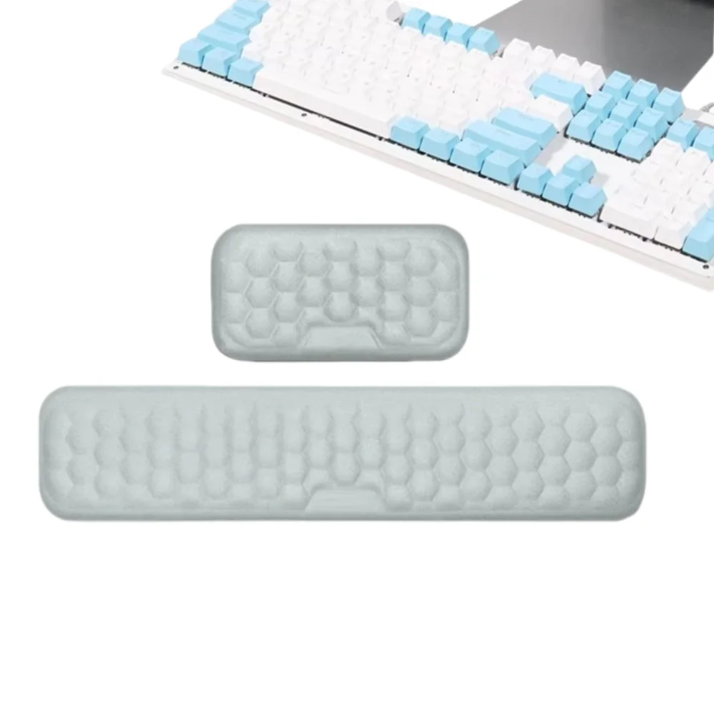 2Pcs/Set Slow Rebound Mouse Wrist Support Pad Wrist Rest PU Non-Slip Base Wristband Mouse Mat Waterproof Honeycomb Massage
2Pcs/Set Slow Rebound Mouse Wrist Support Pad Wrist Rest PU Non-Slip Base Wristband Mouse Mat Waterproof Honeycomb Massage
