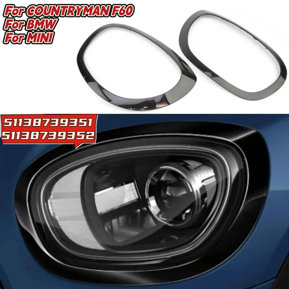 Для MINI для COUNTRYMAN F60 накладное кольцо для фар черный ABS 51138739351 51138739352 Для отделки фар BMW, внешний аксессуар автомобиля
Для MINI для COUNTRYMAN F60 накладное кольцо для фар черный ABS 51138739351 51138739352 Для отделки фар BMW, внешний аксессуар автомобиля