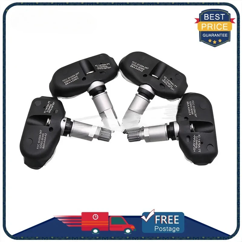 4 шт. 52933-3E000 датчик TPMS для Hyundai Sonata Tiburon Tuscon Kia Sorento Sportage Amanti датчик давления в шинах 315 МГц
4 шт. 52933-3E000 датчик TPMS для Hyundai Sonata Tiburon Tuscon Kia Sorento Sportage Amanti датчик давления в шинах 315 МГц