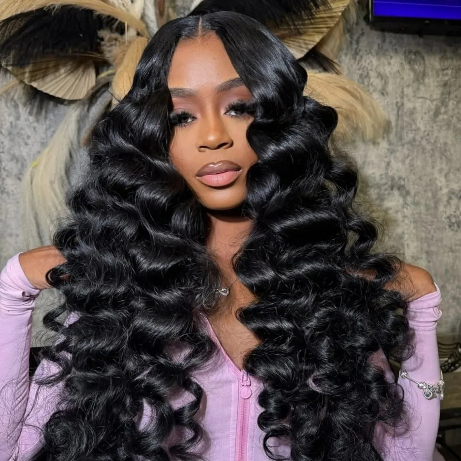 13x6 Hd Lace Frontal Wig 220 Density Brazilian With Bleached Knots Loose Waves Wig Human Hair Curly Body Wave Human Hair Wigs
13x6 Hd Lace Frontal Wig 220 Density Brazilian With Bleached Knots Loose Waves Wig Human Hair Curly Body Wave Human Hair Wigs