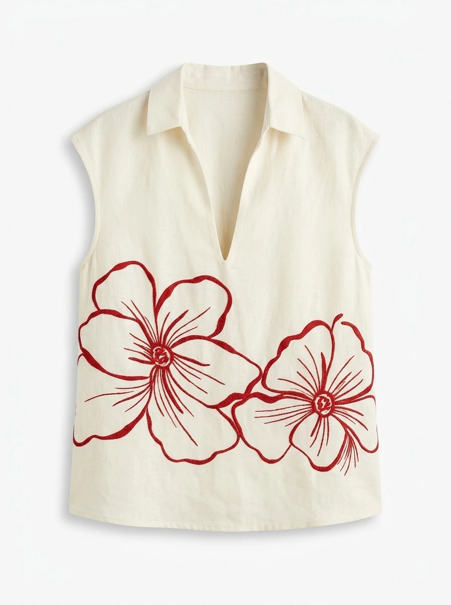 Freeacy Women's Floral Print Lapel V-neck T-shirt 2026 Summer Stylish Loose Fit Blouse Casual Cap Sleeves Cropped Shirt & Blouse
Freeacy Women's Floral Print Lapel V-neck T-shirt 2026 Summer Stylish Loose Fit Blouse Casual Cap Sleeves Cropped Shirt & Blouse