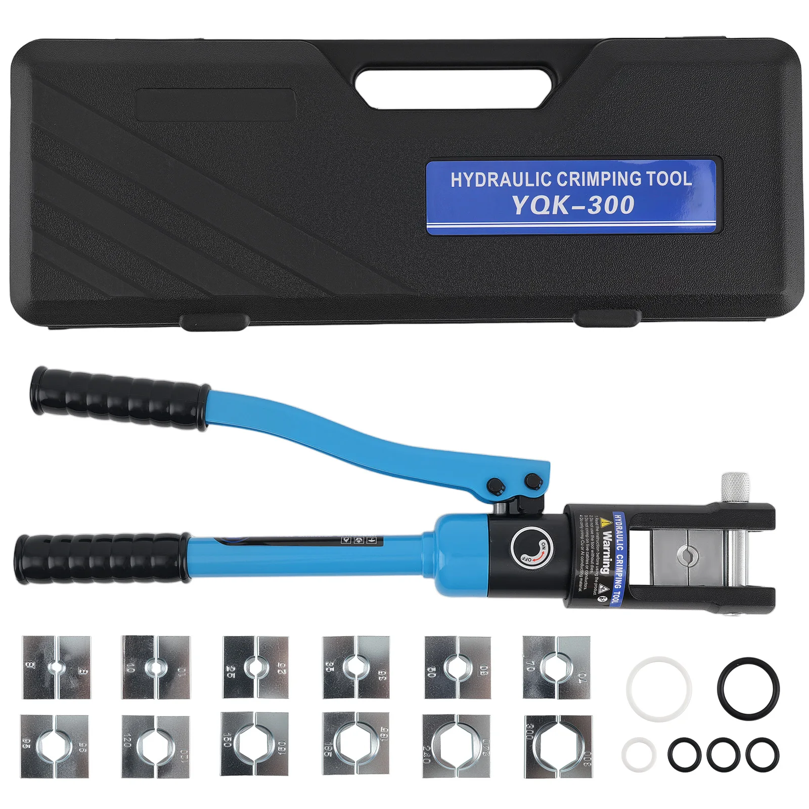 Wire Terminal Crimping Tool 16MT Hydraulic Crimper for Battery Welding Cables
Wire Terminal Crimping Tool 16MT Hydraulic Crimper for Battery Welding Cables
