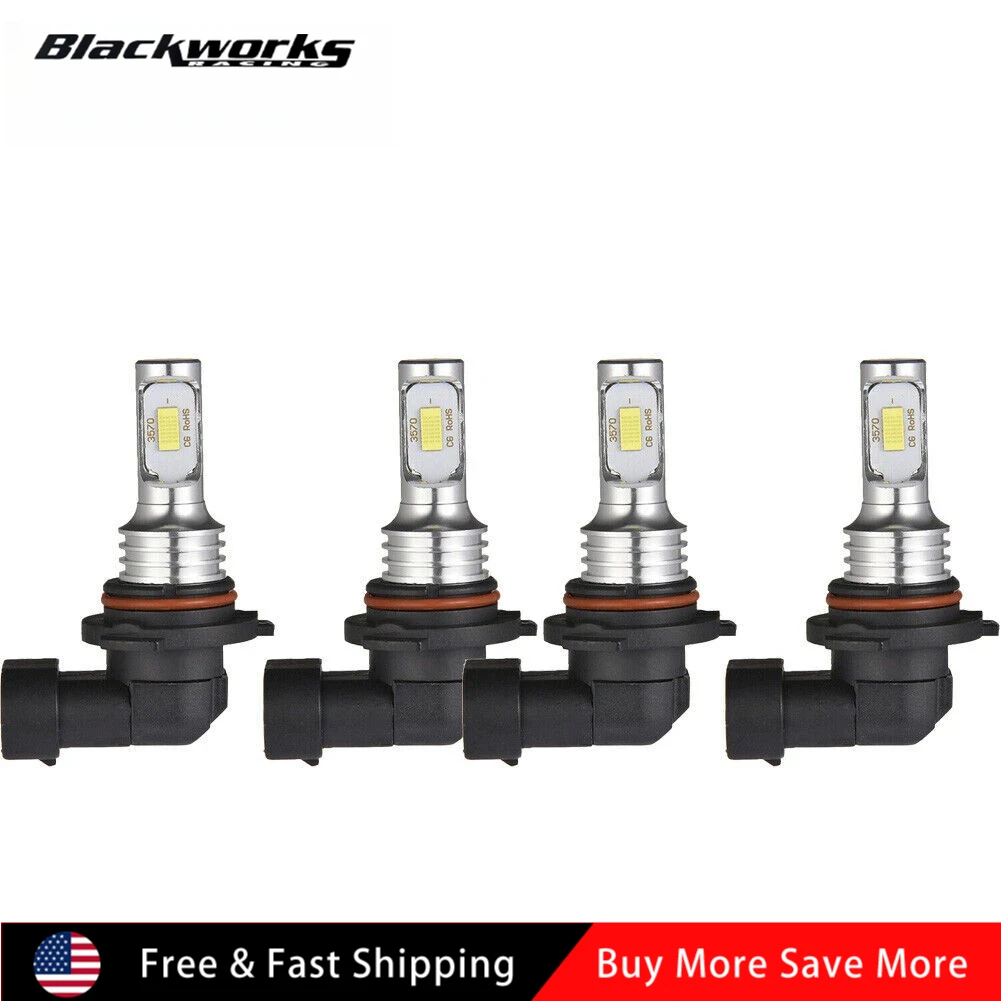 LED Headlights Kit Combo Bulbs 6500K High Low Beam Super White Bright 9005 9006
LED Headlights Kit Combo Bulbs 6500K High Low Beam Super White Bright 9005 9006