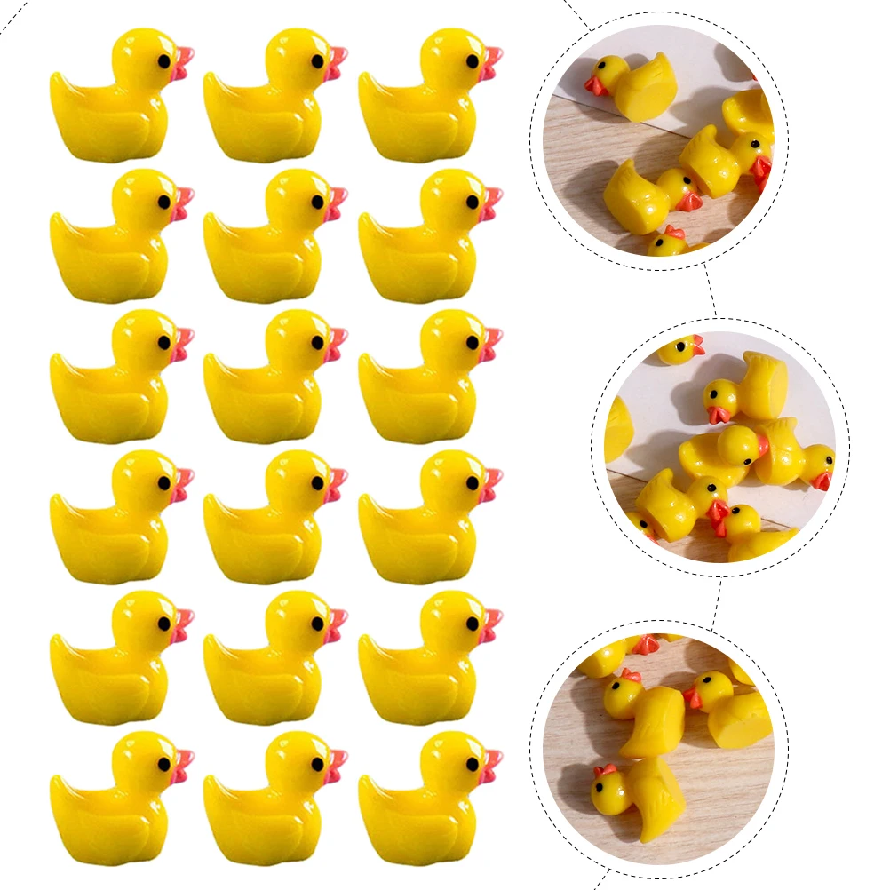 100pcs Resin Duck Figurines Mini Decorative Animals Garden Accessories Home Office Supplies Yellow Color Long Use
100pcs Resin Duck Figurines Mini Decorative Animals Garden Accessories Home Office Supplies Yellow Color Long Use