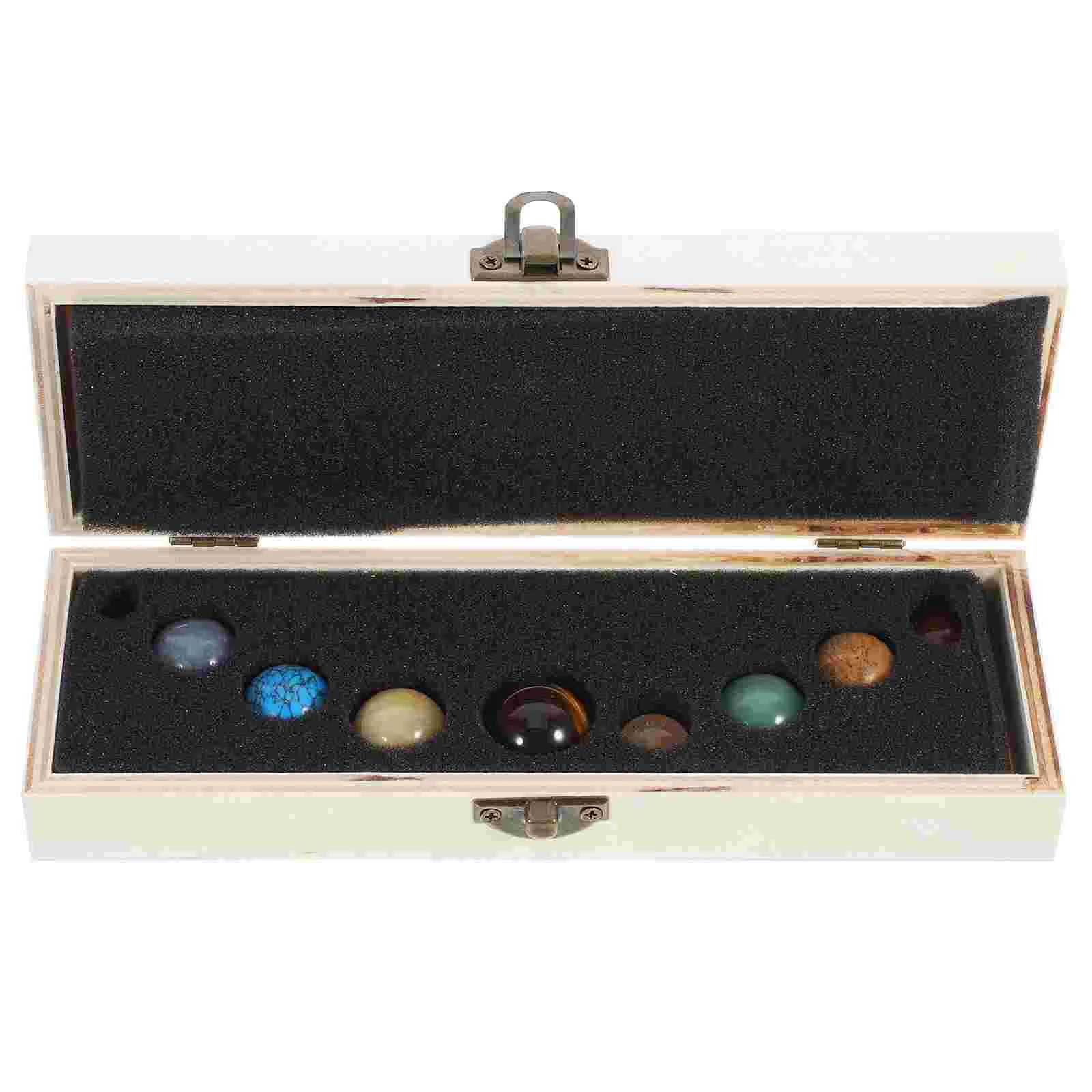 Solar System Crystal Desk Decorations Nine Planets Statues Desktop Small 2050X660X400CM Stone
Solar System Crystal Desk Decorations Nine Planets Statues Desktop Small 2050X660X400CM Stone