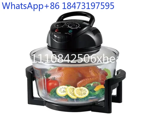 12L Digital Halogen Convection Oven With Glass Bowl, Transparent Air Fryer, 220-240V Flavor Wave Oven
12L Digital Halogen Convection Oven With Glass Bowl, Transparent Air Fryer, 220-240V Flavor Wave Oven