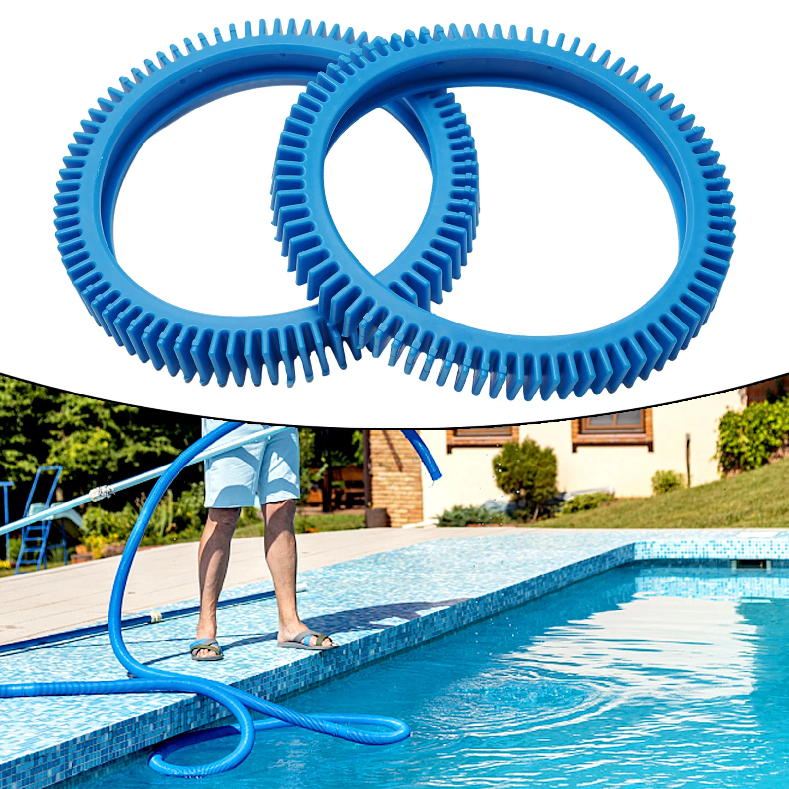 Replacement Back Tires for Hayward Pool Cleaner Designed for 4 Wheel Models Extend the Life of Your Pool Vacuum
Replacement Back Tires for Hayward Pool Cleaner Designed for 4 Wheel Models Extend the Life of Your Pool Vacuum