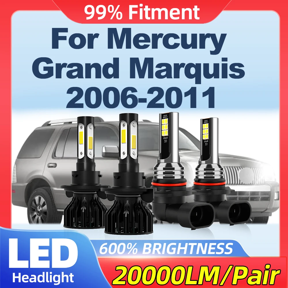 240W 40000LM LED Car Headlight Bulbs 12V Auto Fog Lights 6000K White For Mercury Grand Marquis 2006 2007 2008 2009 2010 2011
240W 40000LM LED Car Headlight Bulbs 12V Auto Fog Lights 6000K White For Mercury Grand Marquis 2006 2007 2008 2009 2010 2011