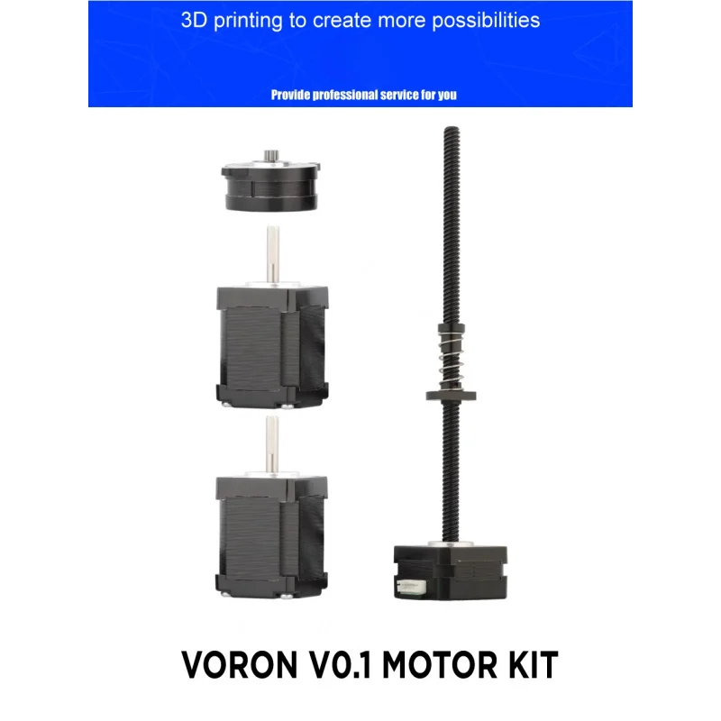 for Mellow high-temperature resistant 3D printer VORON V0.1 LDO Teflon lead screw wear-resistant motor kit
for Mellow high-temperature resistant 3D printer VORON V0.1 LDO Teflon lead screw wear-resistant motor kit