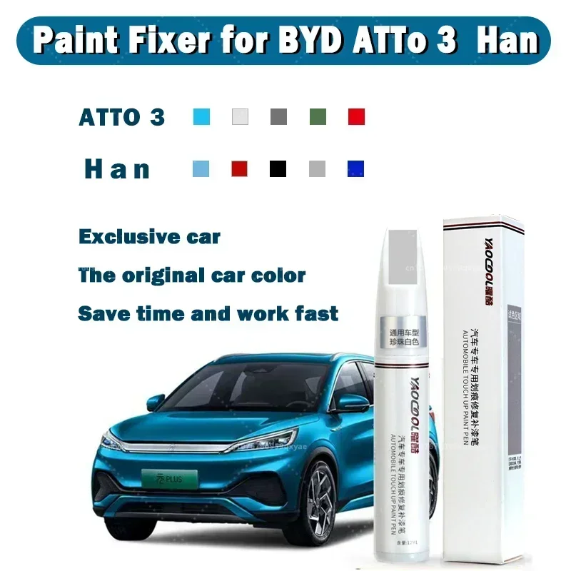 For BYD Atto 3 Han Car Paint Touch-up Pen Is Used for Car Scratch Repair, Car Paint Repair, and Paint Care. Portable
For BYD Atto 3 Han Car Paint Touch-up Pen Is Used for Car Scratch Repair, Car Paint Repair, and Paint Care. Portable