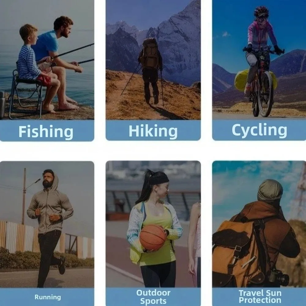Exercise Durable UV Face Mask Portable Washable Breathable Face Mask Thin Cover Skin-friendly Ice Silk Face Cover Cycling
Exercise Durable UV Face Mask Portable Washable Breathable Face Mask Thin Cover Skin-friendly Ice Silk Face Cover Cycling