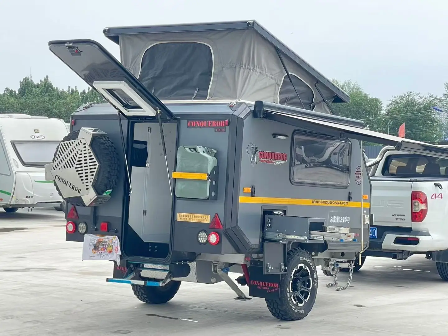 Mobile Rv Mini caravan Tear Drop Camper Travel Trailer with Bathroom
Mobile Rv Mini caravan Tear Drop Camper Travel Trailer with Bathroom