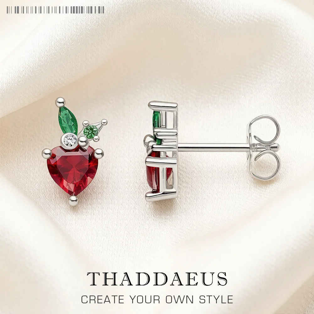 Stud Earrings Strawberry,2022 Summer New Stylish Gift In 925 Sterling Silver Cute Sweet Fine Jewerly For Women
Stud Earrings Strawberry,2022 Summer New Stylish Gift In 925 Sterling Silver Cute Sweet Fine Jewerly For Women