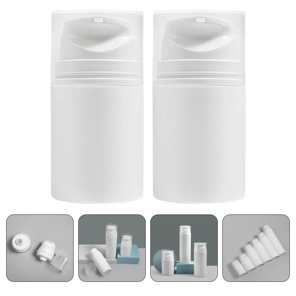 2pcs Portable Lotion Travel Bottles Press Type Skincare Sub Bottles Empty Refillable Toiletry Containers Lightweight
2pcs Portable Lotion Travel Bottles Press Type Skincare Sub Bottles Empty Refillable Toiletry Containers Lightweight