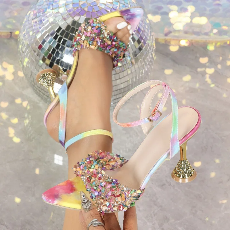 Woman Shoes Luxury Sexy Water Diamond High Heel Sandals Fashion Banquet High Heels Shoes for Women Designer Shoes Zapatos Mujer
Woman Shoes Luxury Sexy Water Diamond High Heel Sandals Fashion Banquet High Heels Shoes for Women Designer Shoes Zapatos Mujer