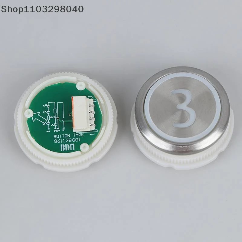 1 PCS Elevator Button Set for Round Stainless Steel Elevators, Including Digital Buttons 1–6, Up Button, and On/Off Button
1 PCS Elevator Button Set for Round Stainless Steel Elevators, Including Digital Buttons 1–6, Up Button, and On/Off Button