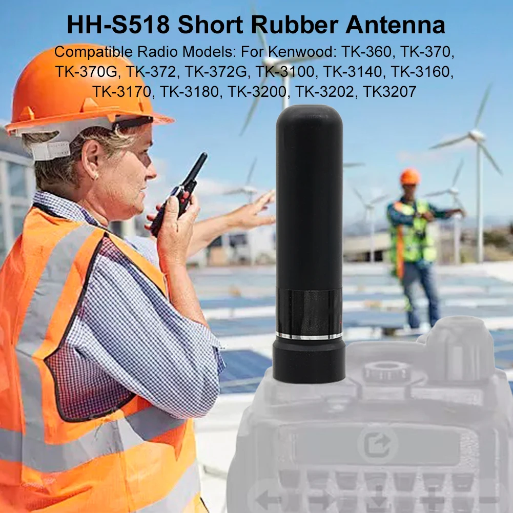 HH-S518 Stubby Antenna SMA-F UV 145/435 Mhz Dual Band Mini Antenna Dual Frequency Antenna for Baofeng TYT Wouxun Icom Kenwood
HH-S518 Stubby Antenna SMA-F UV 145/435 Mhz Dual Band Mini Antenna Dual Frequency Antenna for Baofeng TYT Wouxun Icom Kenwood