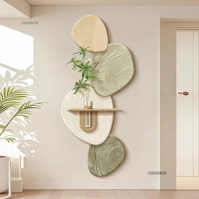 Cream-colored Entryway Decorative Painting Irregularly Shaped Hallway Sandstone Mural with Lights Creative Room Decoration
Cream-colored Entryway Decorative Painting Irregularly Shaped Hallway Sandstone Mural with Lights Creative Room Decoration