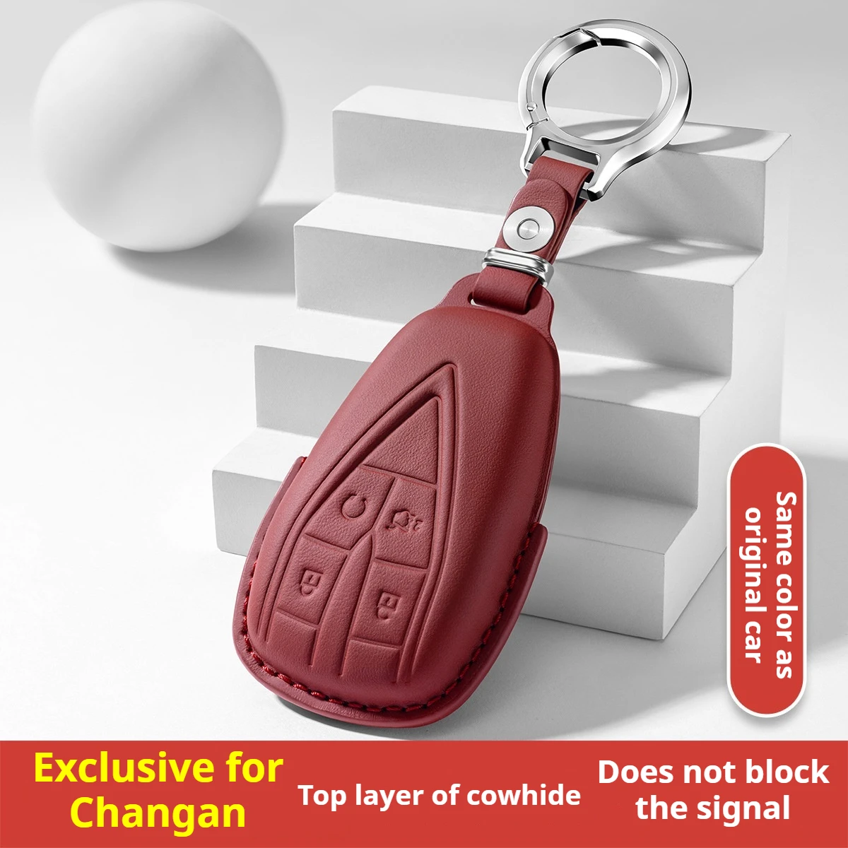 Чехол для ключей автомобиля Changan CS75 из натуральной кожи высшего качества, с застежкой, для модификации интерьера.
Чехол для ключей автомобиля Changan CS75 из натуральной кожи высшего качества, с застежкой, для модификации интерьера.
