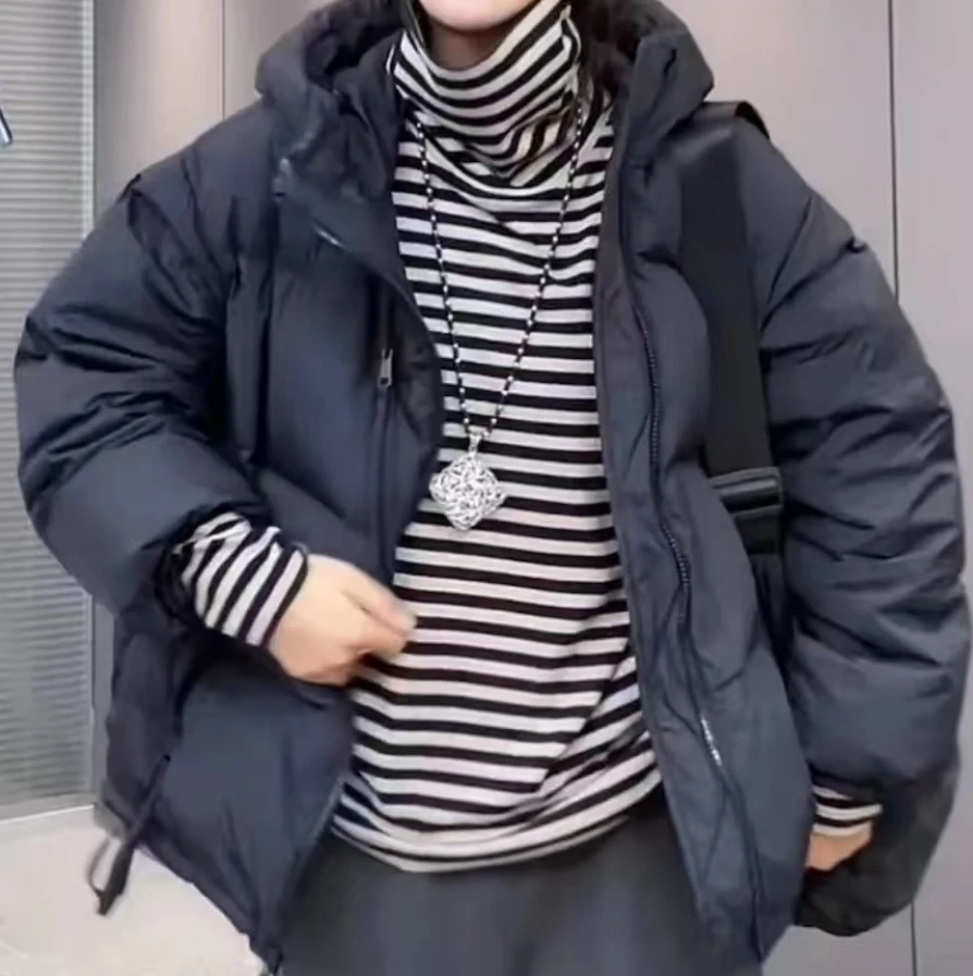 Винтажное хлопковое пальто в американском стиле, куртка высокого класса, повседневная теплая стеганая куртка свободного покроя на осень/зиму, хлопок
Винтажное хлопковое пальто в американском стиле, куртка высокого класса, повседневная теплая стеганая куртка свободного покроя на осень/зиму, хлопок