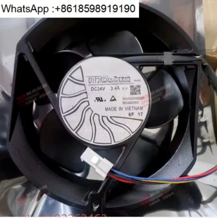 1751M24B8CP332 DC24V 3.4A Охлаждающее оборудование Инверторный охлаждающий вентилятор
1751M24B8CP332 DC24V 3.4A Охлаждающее оборудование Инверторный охлаждающий вентилятор