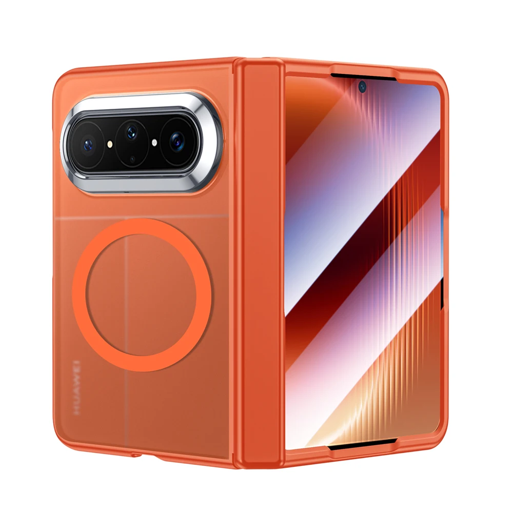 Semi-transparent protective case for Huawei Pura X Max, wireless charging, all-around drop and scratch protection
Semi-transparent protective case for Huawei Pura X Max, wireless charging, all-around drop and scratch protection