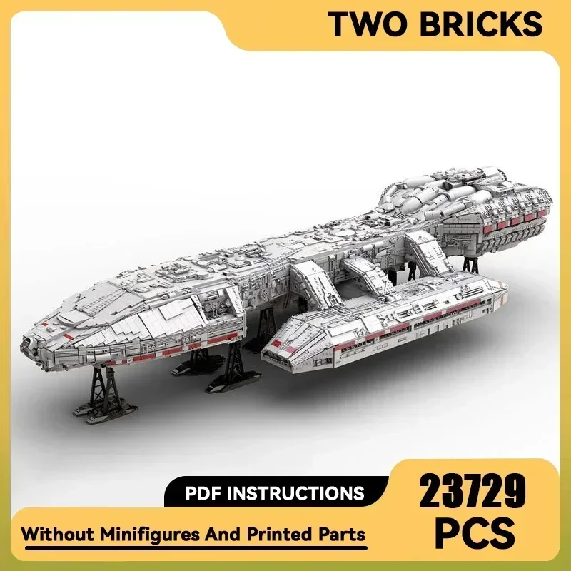 Moc строительные блоки космический корабль UCS Battlestar Galactica модель технология кирпич DIY сборка космический корабль игрушка детский праздничный подарок
Moc строительные блоки космический корабль UCS Battlestar Galactica модель технология кирпич DIY сборка космический корабль игрушка детский праздничный подарок