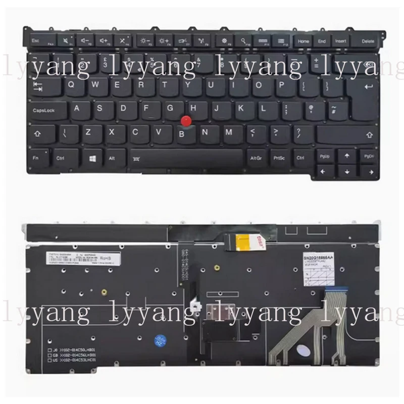 f Replacement For Lenovo ThinkPad X1 Carbon 3rd Gen 2015 Laptop US UK Keyboard
f Replacement For Lenovo ThinkPad X1 Carbon 3rd Gen 2015 Laptop US UK Keyboard