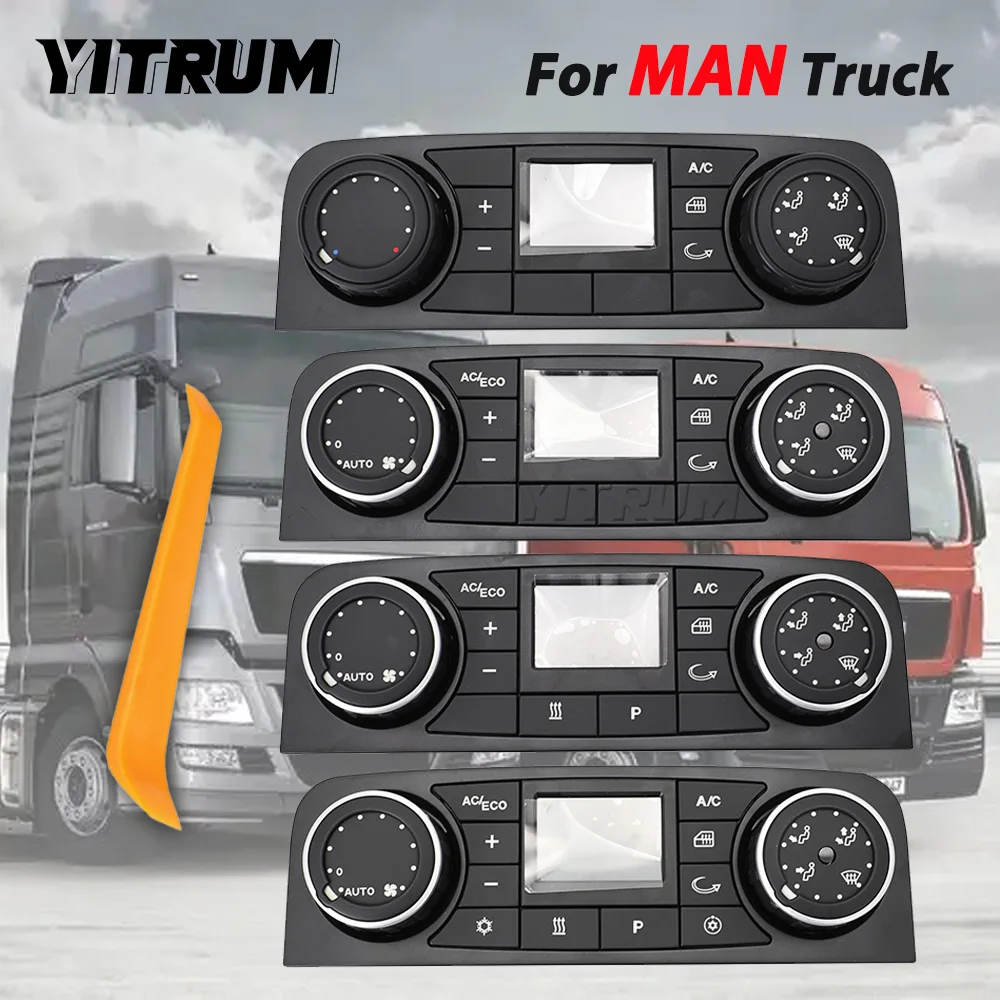 YITRUM For MAN Truck TGS TGX TGL 81619906122 81619906116 81619906114 81619906105 A/C Air Heater Conditioning Control Switch
YITRUM For MAN Truck TGS TGX TGL 81619906122 81619906116 81619906114 81619906105 A/C Air Heater Conditioning Control Switch