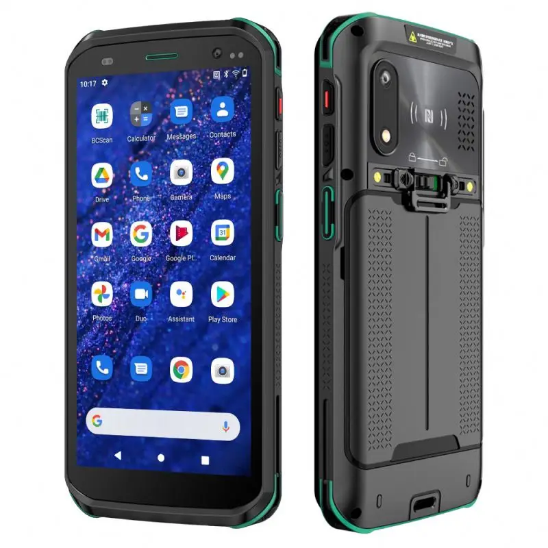 Android 11 IP68 Rugged PDA Smartphone Industrial 2.0 GHz NFC 32G Handheld 1D 2D Barcode Scanner Inventory Mobile Data Terminal
Android 11 IP68 Rugged PDA Smartphone Industrial 2.0 GHz NFC 32G Handheld 1D 2D Barcode Scanner Inventory Mobile Data Terminal
