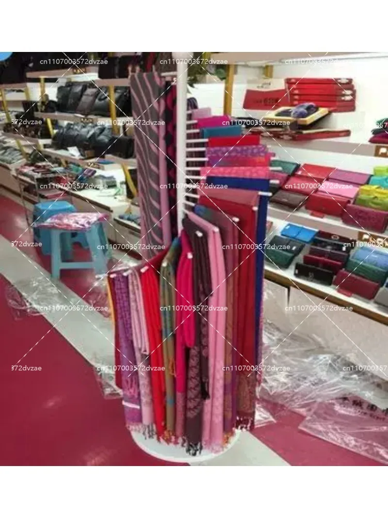 Floor-to-Ceiling Scarf Display Rack for Clothing Store Silk Scarf Towel Shawl Holder Vertical Storage Organizer
Floor-to-Ceiling Scarf Display Rack for Clothing Store Silk Scarf Towel Shawl Holder Vertical Storage Organizer