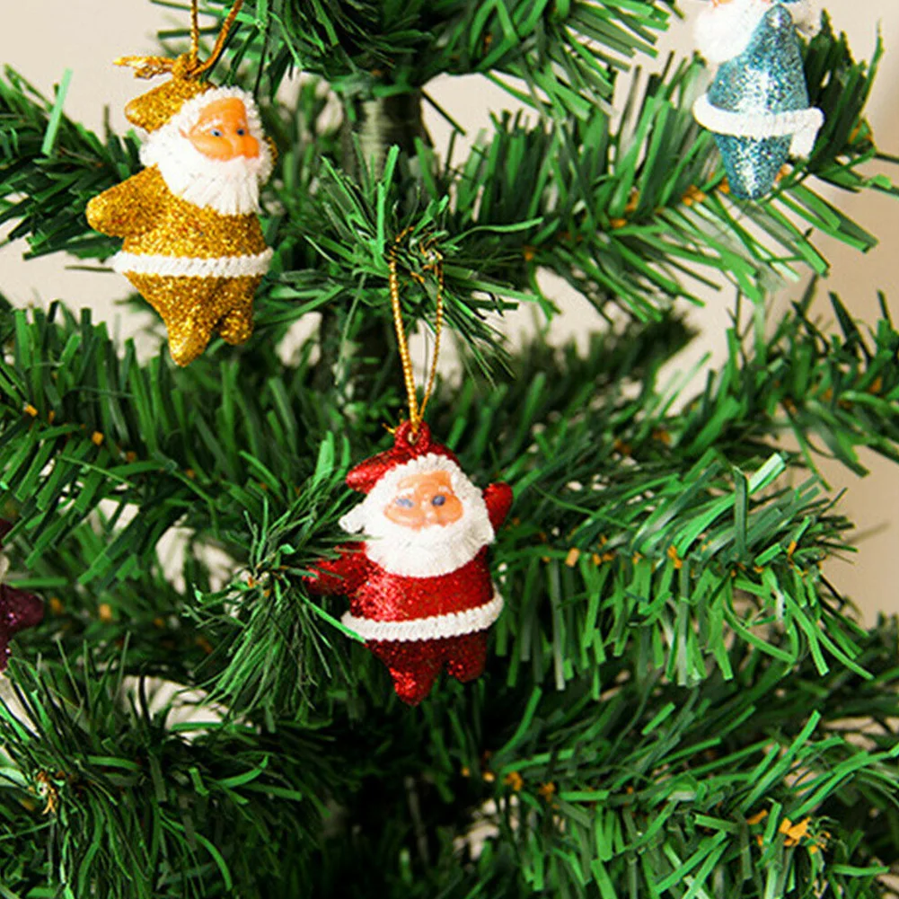 6PCS Gold Powder Six Colors Santa Claus Pendant Christmas Decoration Gifts For Home Xmas Navidad Natal New Year 2024
6PCS Gold Powder Six Colors Santa Claus Pendant Christmas Decoration Gifts For Home Xmas Navidad Natal New Year 2024