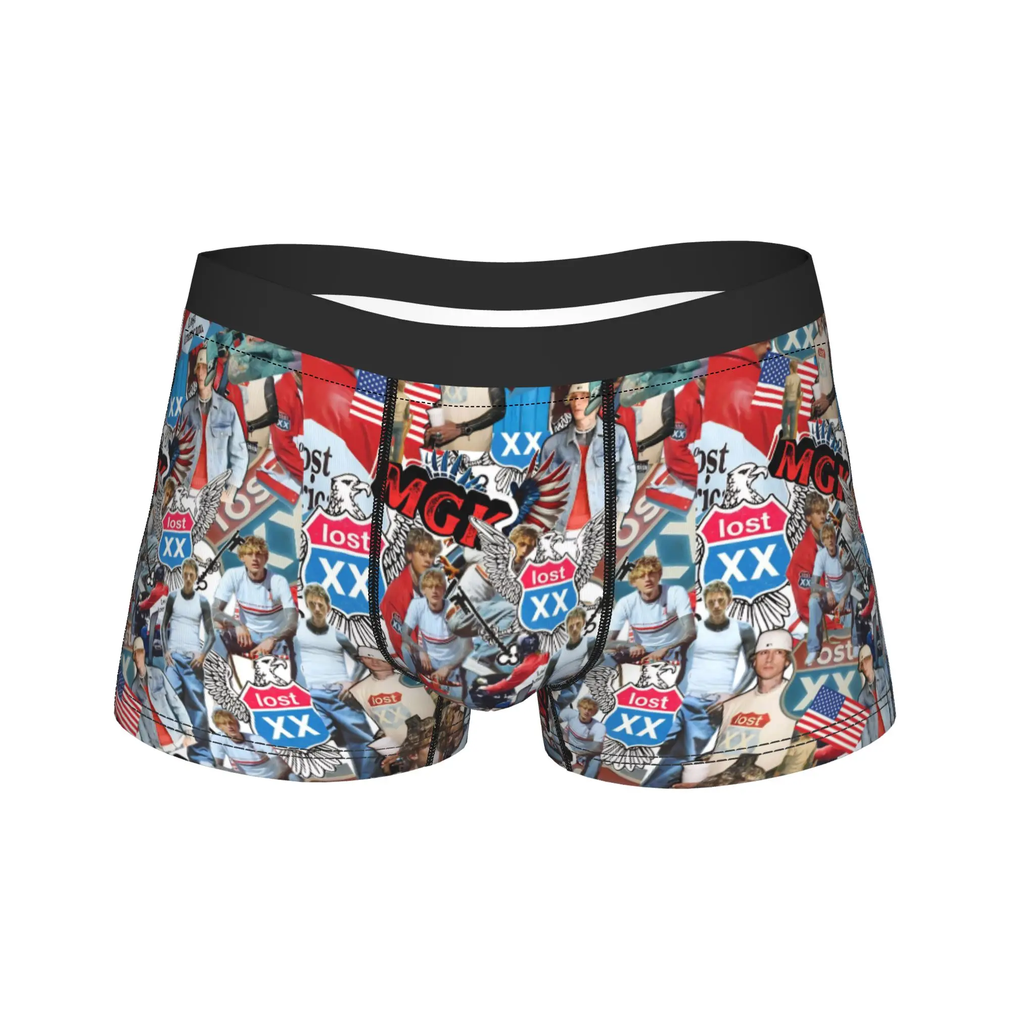 MGK Lost Americana Tour 2025-2026 Accessories Boxers Shorts Humorous Underwear Boxer Underpants Gag Gift For Men
MGK Lost Americana Tour 2025-2026 Accessories Boxers Shorts Humorous Underwear Boxer Underpants Gag Gift For Men