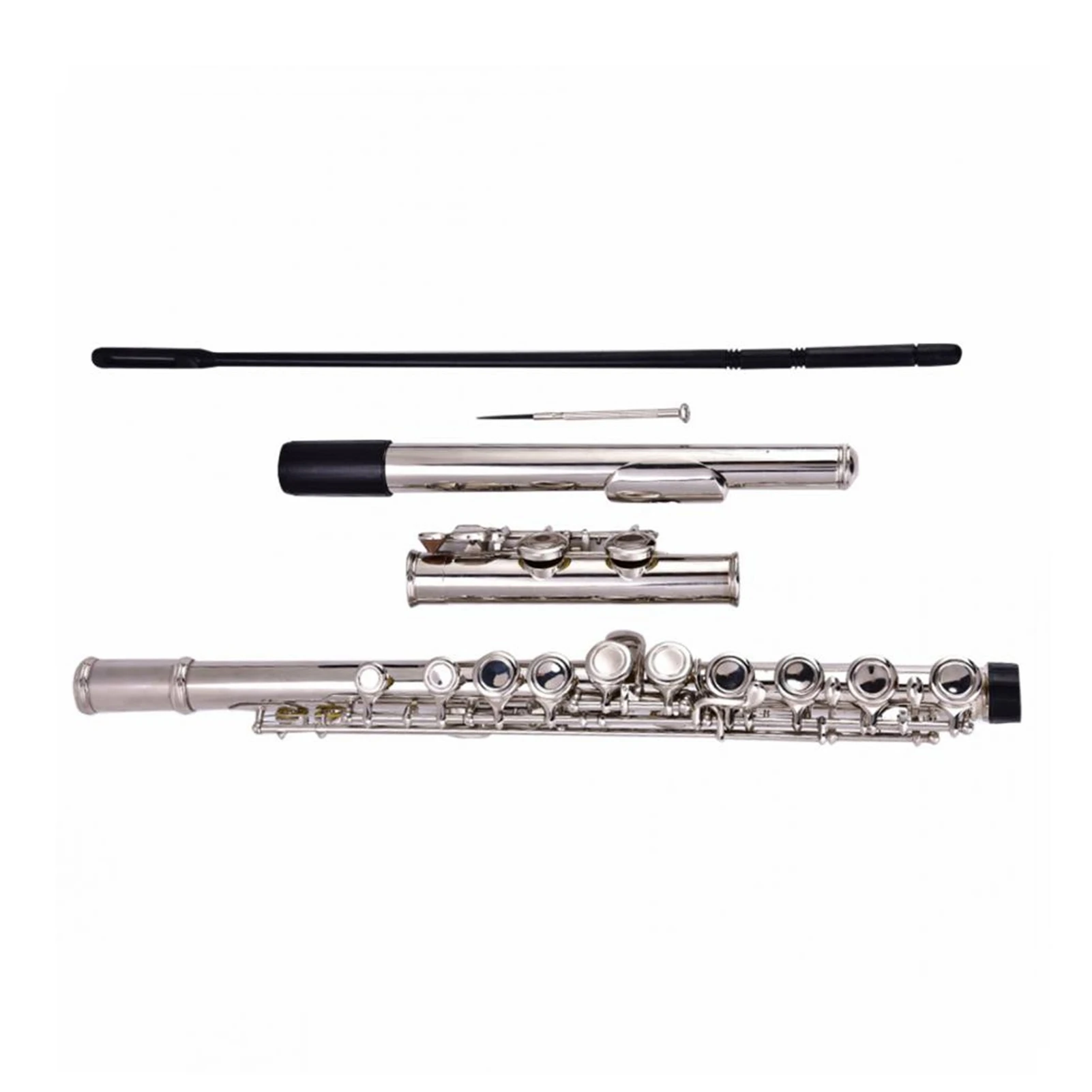 Coating Plating C Key 16 Keys Closed Hole Flute with Leather Box
Coating Plating C Key 16 Keys Closed Hole Flute with Leather Box