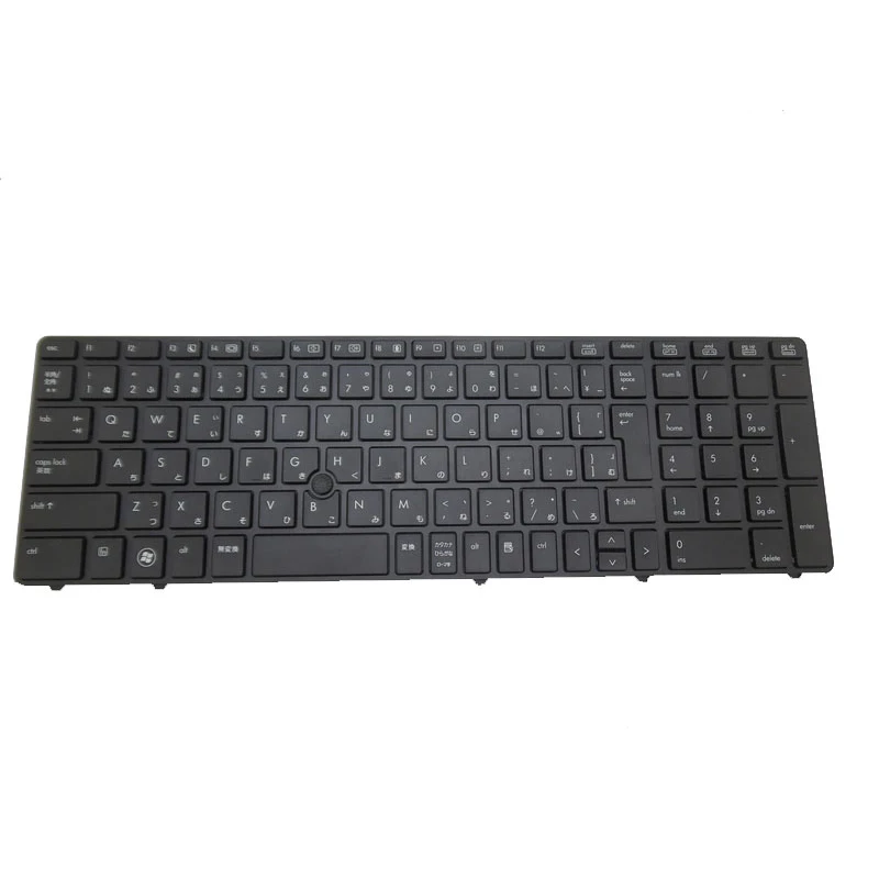 Клавиатура для ноутбука HP PROBOOK 6560B 6565B 8560P с указательной палочкой и черной рамкой, Япония, JP/Бразильский BR
Клавиатура для ноутбука HP PROBOOK 6560B 6565B 8560P с указательной палочкой и черной рамкой, Япония, JP/Бразильский BR