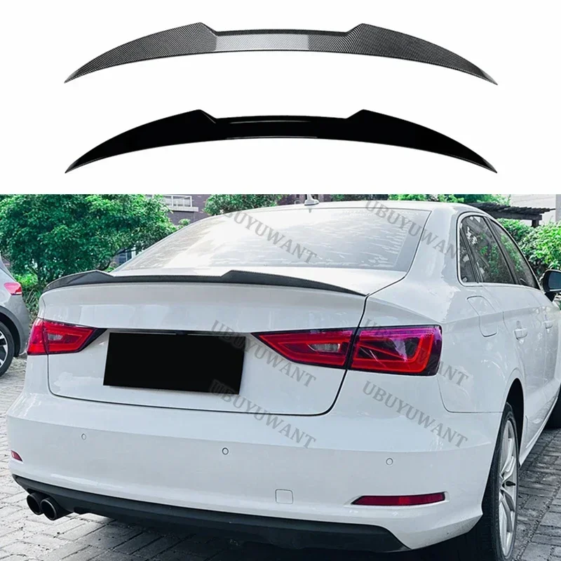For Audi A3 S3 8V Sedan 2014-2020 Car Rear Spoiler Splitter Glossy Black Rear Trunk Lip Cap Wing
For Audi A3 S3 8V Sedan 2014-2020 Car Rear Spoiler Splitter Glossy Black Rear Trunk Lip Cap Wing