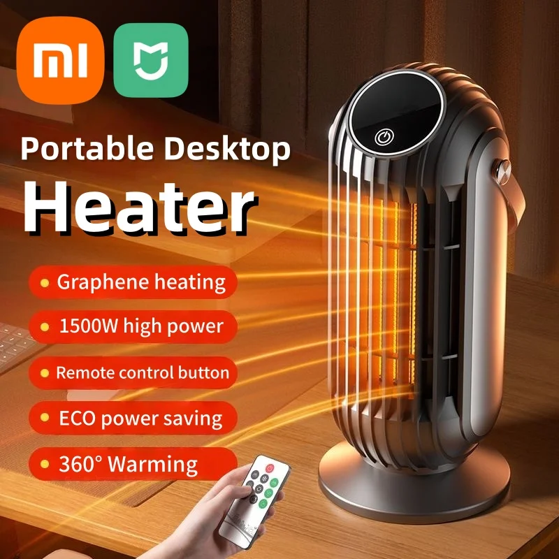 Керамический обогреватель Xiaomi PTC 1500 Вт, мощный настольный обогреватель с дистанционным управлением, энергосберегающий электрический обогреватель для домашнего офиса, спальни
Керамический обогреватель Xiaomi PTC 1500 Вт, мощный настольный обогреватель с дистанционным управлением, энергосберегающий электрический обогреватель для домашнего офиса, спальни
