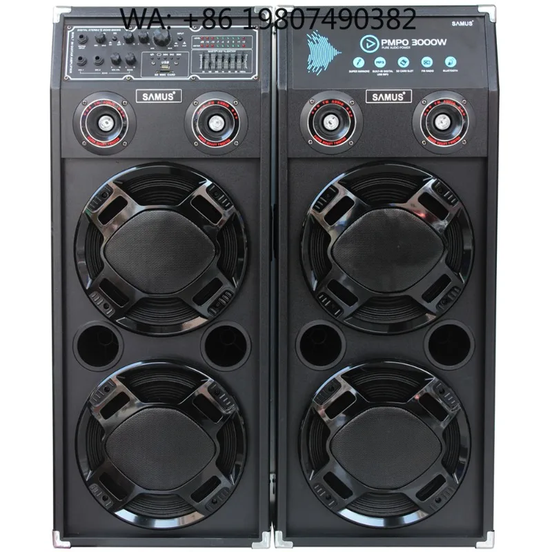 Dual 10 Inch Trolley Bluetooth Speaker Portable PRO Karaoke DJ Audio System Support Custom Logo Outdoor Garden Wireless
Dual 10 Inch Trolley Bluetooth Speaker Portable PRO Karaoke DJ Audio System Support Custom Logo Outdoor Garden Wireless
