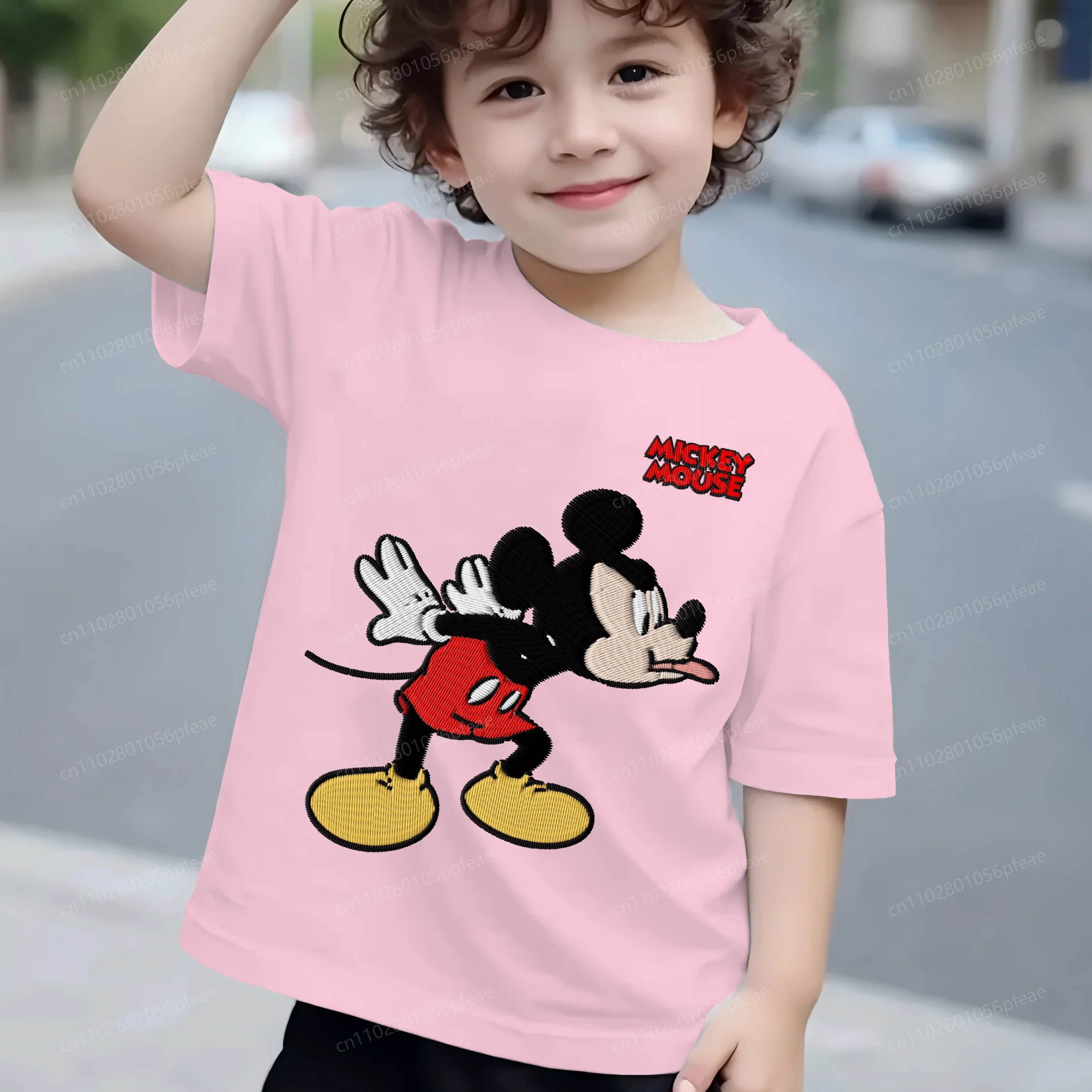 Embroidery Mickey 3D Printing Boy Clothes Children's Clothing Boys Summer T-shirt Texture 2025 Kids Mickey T-shirts Top Disney
Embroidery Mickey 3D Printing Boy Clothes Children's Clothing Boys Summer T-shirt Texture 2025 Kids Mickey T-shirts Top Disney