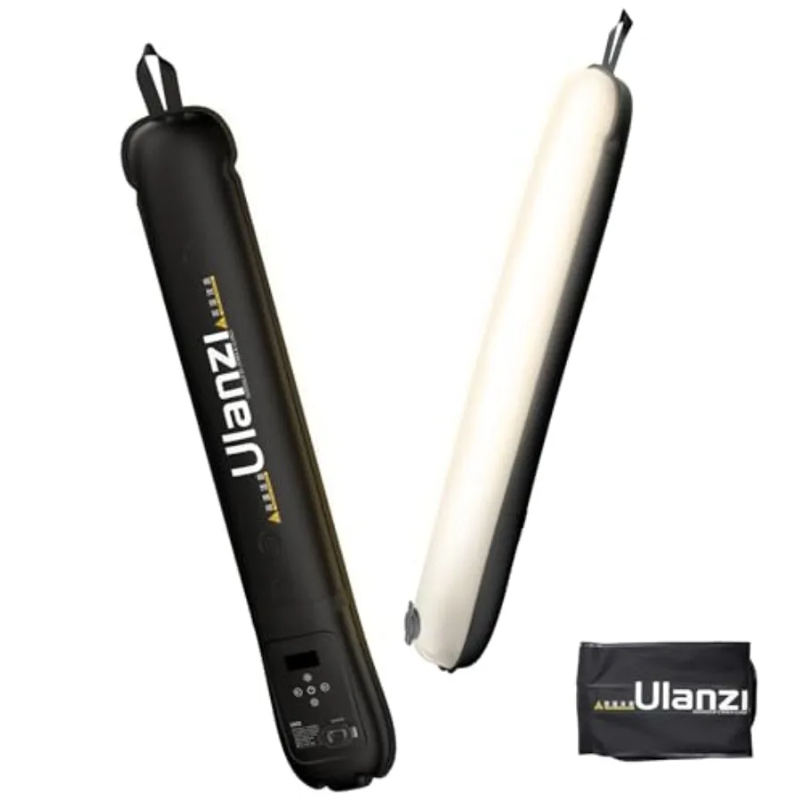 UA12 Inflatable Tube Light, -Color Portable LED Air Tube Light for Video Recording, 2700K-6500K 2500mAh 1/4" Mount Foldable Mag
UA12 Inflatable Tube Light, -Color Portable LED Air Tube Light for Video Recording, 2700K-6500K 2500mAh 1/4" Mount Foldable Mag