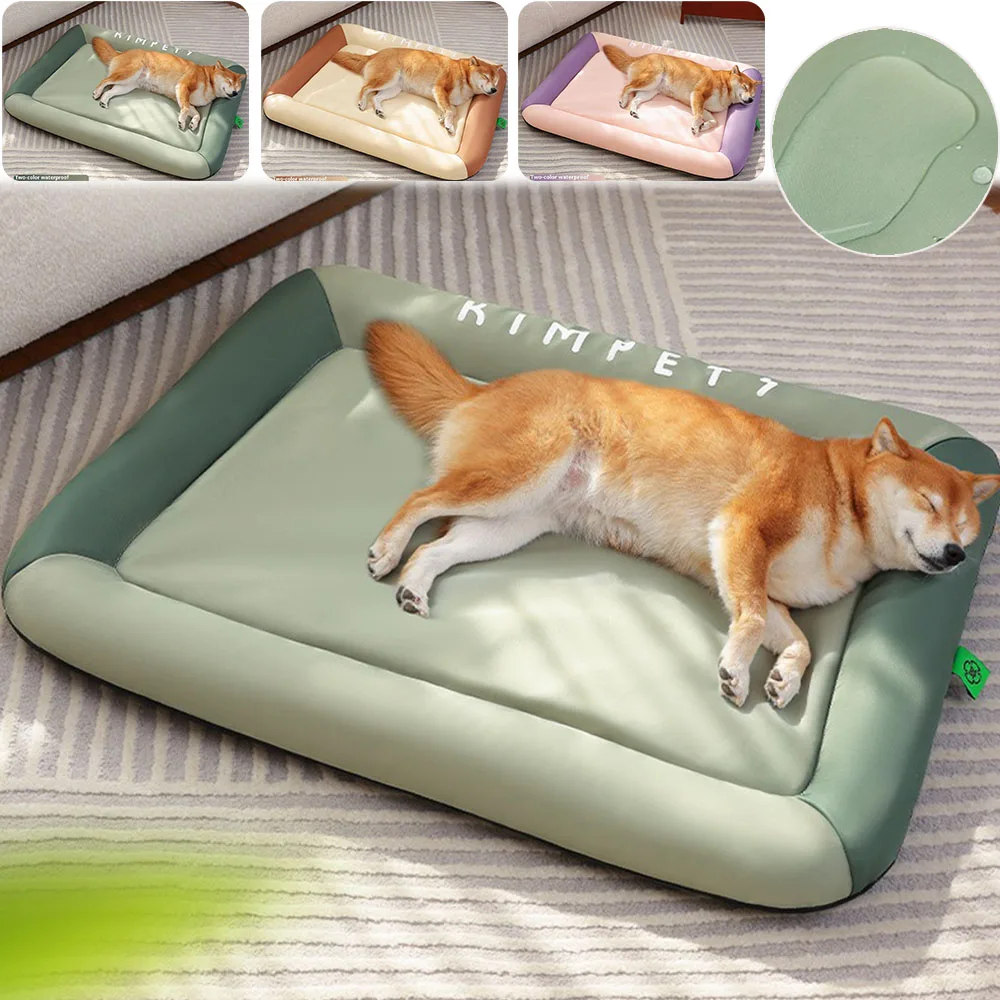 Waterproof Dog Bed Oxford Cloth Fabric Square Dog Bed for Large Dog Mattress Soft Warm Thickened Bite-resistant Sofa Pet House
Waterproof Dog Bed Oxford Cloth Fabric Square Dog Bed for Large Dog Mattress Soft Warm Thickened Bite-resistant Sofa Pet House